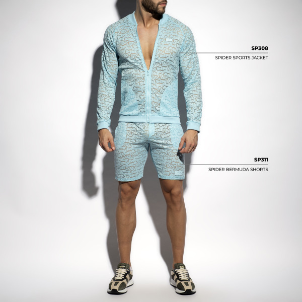 ES Collection Spider Jacket - Light Blue