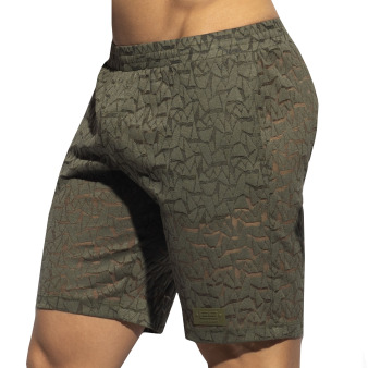 ES Collection Spider Long Shorts - Khaki