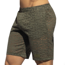 ES Collection Spider Long Shorts - Khaki