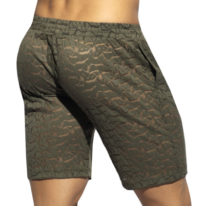 ES Collection Spider Long Shorts - Khaki