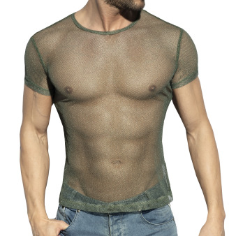 ES Collection Maldives Mesh T-Shirt - Khaki