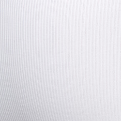 Addicted Thin Rib Bikini Briefs - White