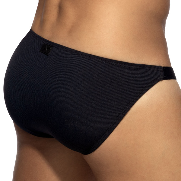 Slip Bikini Thin Rib Noir Addicted