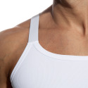 Addicted Thin Rib Tank Top - White