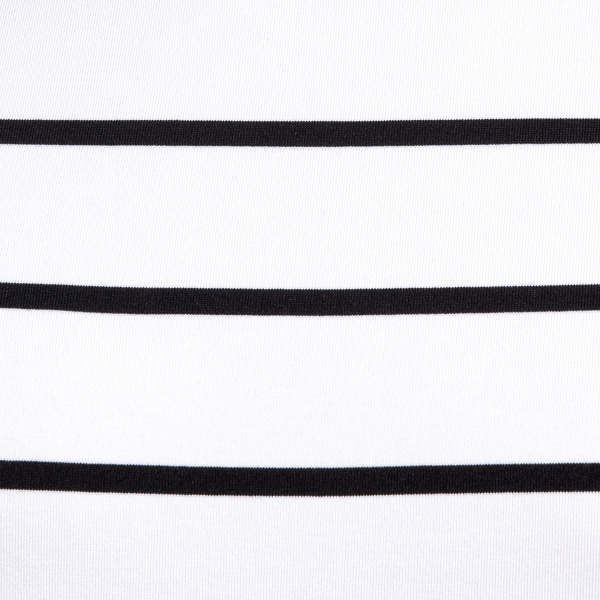 Boxer Court Wavy Stripes Blanc Addicted