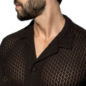 Chemisette Eyelet Marron ES Collection