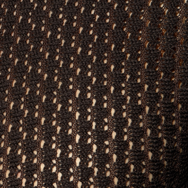 Chemisette Eyelet Marron ES Collection