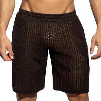 Short Long Eyelet Marron ES Collection