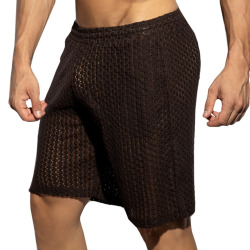 Short Long Eyelet Marron ES Collection