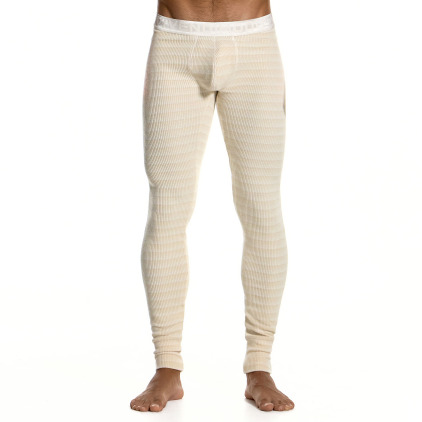 Legging Knitted Stripes Ecru Modus Vivendi