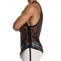 Modus Vivendi Lingerie Lace Tank Top - Black
