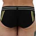 Breedwell Sweat & Sin Tanga Briefs - Black - Yellow