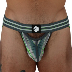 Jock Strap Sweat & Sin Gris - Vert Fluo Breedwell