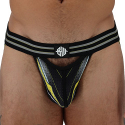 Jock Strap Sweat & Sin Noir - Jaune Breedwell