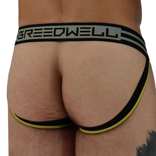 Breedwell Sweat & Sin Jock - Black - Yellow