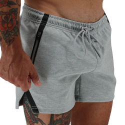 Breedwell Sweat & Sin Shorts - Heather Grey