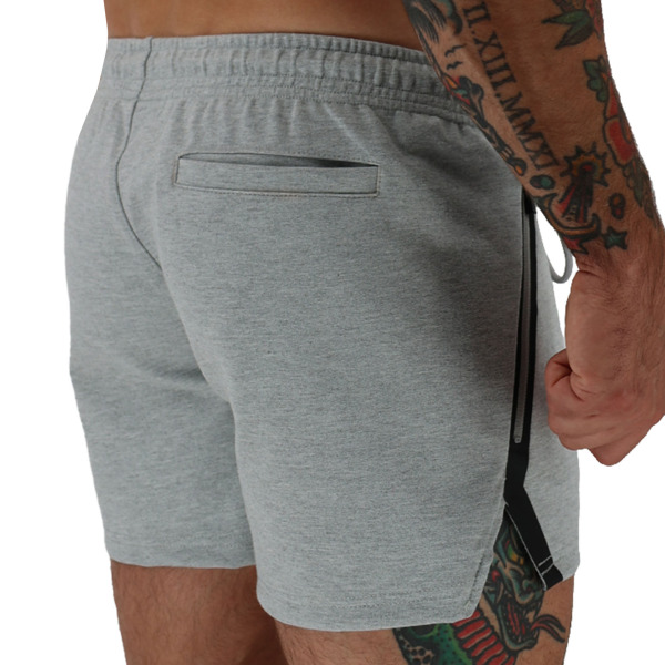 Breedwell Sweat & Sin Shorts - Heather Grey