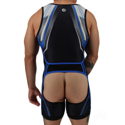 Breedwell Sweat & Sin Singlet - Black - Blue