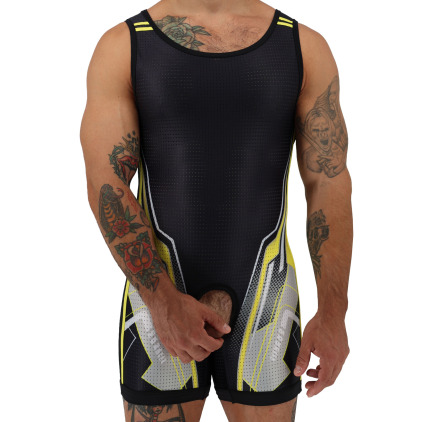 Breedwell Sweat & Sin Singlet - Black - Yellow
