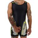 Breedwell Sweat & Sin Singlet - Black - Yellow