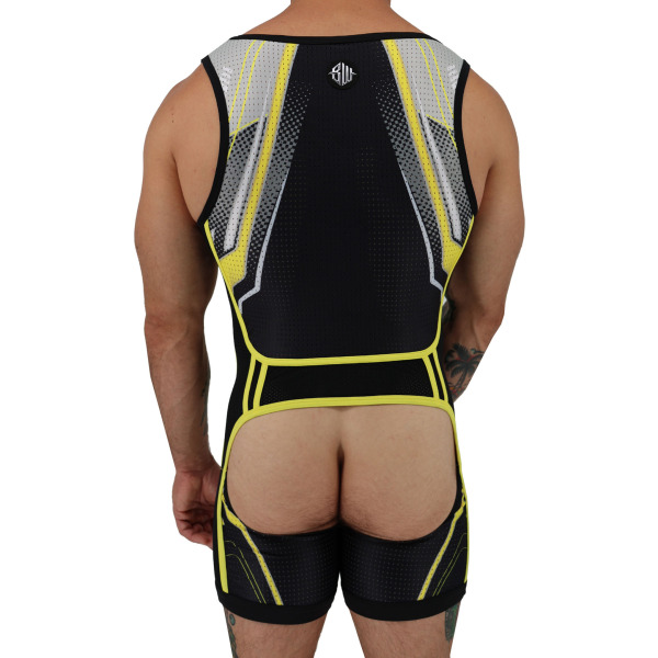 Breedwell Sweat & Sin Singlet - Black - Yellow