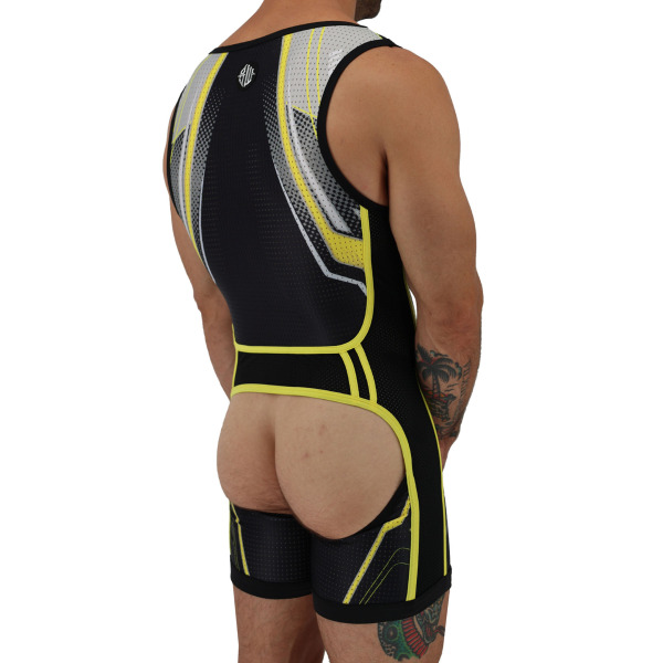 Breedwell Sweat & Sin Singlet - Black - Yellow