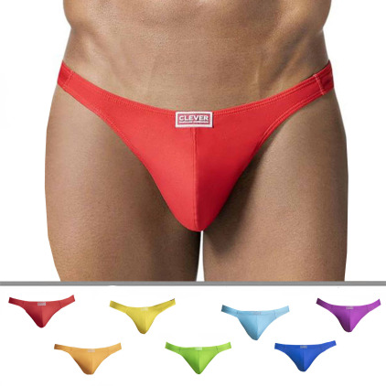 Clever 7-Pack Latin Thongs - Multicolored