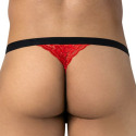 String 95013 en Dentelle Florale Rouge CandyMan