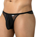 String 99969 en Résille et Dentelle Noir CandyMan