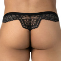 String 99969 en Résille et Dentelle Noir CandyMan