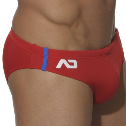 Addicted Slip de Bain Sports Rouge Addicted Slip de Bain Sports Rouge