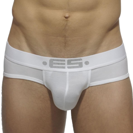 Slip Basic Modal Push Up Blanc