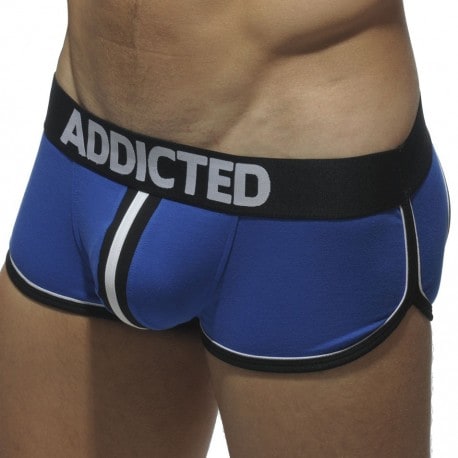 Addicted Double Piping Bottomless Boxer - Royal