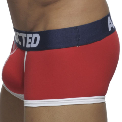 Lot de 3 Boxers Basic Rouge - Gris - Bleu