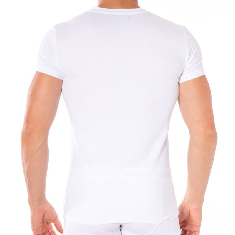 Armani Stretch Cotton T-Shirt - White
