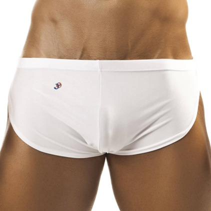Joe Snyder Boxer Running Short Blanc Joe Snyder Boxer Running Short Blanc