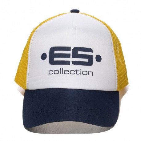 ES Collection Print Logo Baseball Cap - Navy