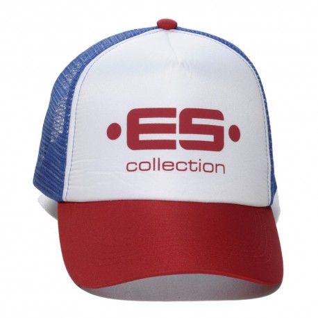 ES Collection Print Logo Baseball Cap - Red