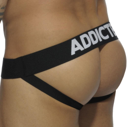 Lot de 3 Jock Straps My Basic Blanc - Noir - Royal