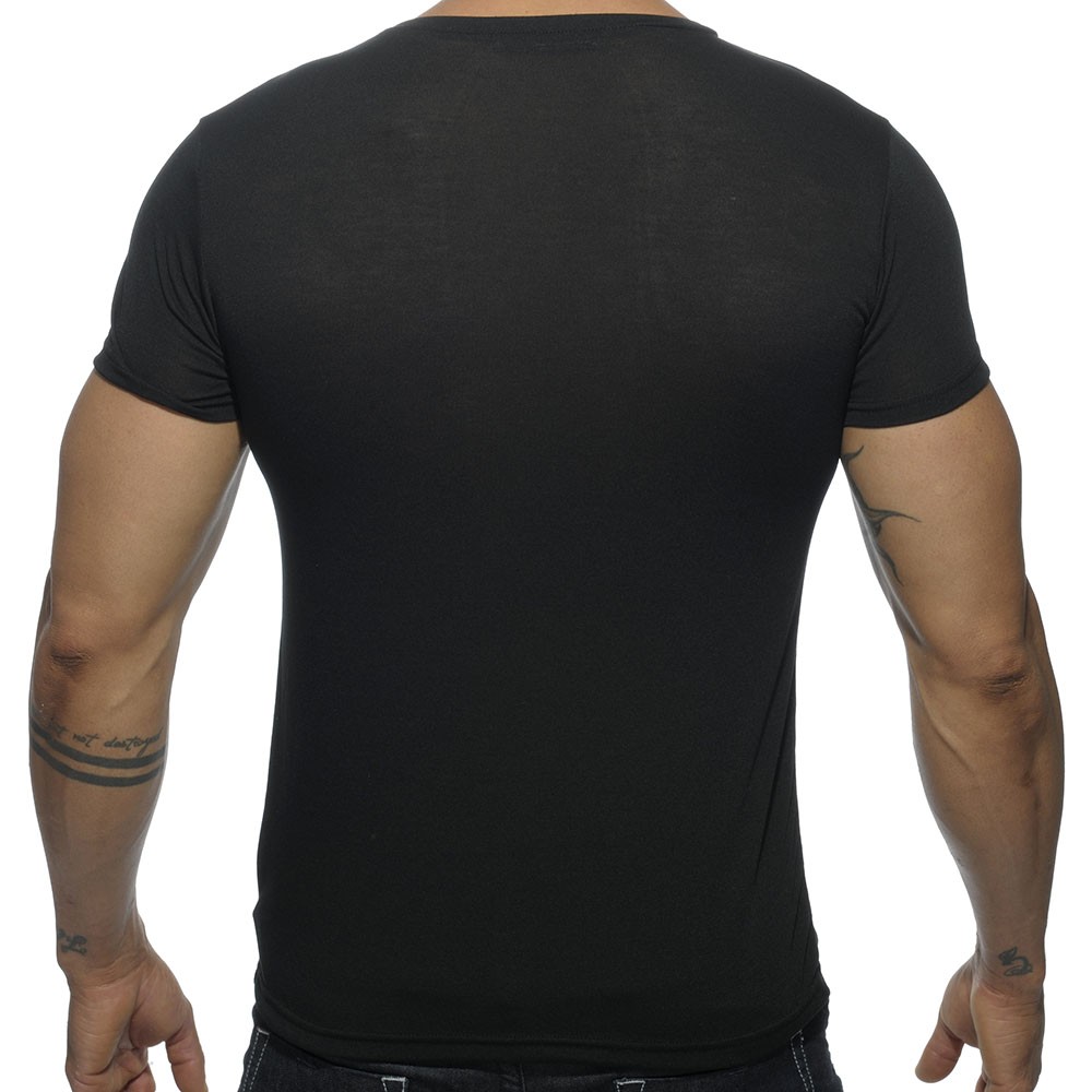 Addicted Basic V-Neck T-Shirt - Black | INDERWEAR