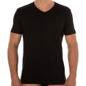 Emporio Armani Lot de 2 T-Shirts V-Neck Pure Cotton Noirs