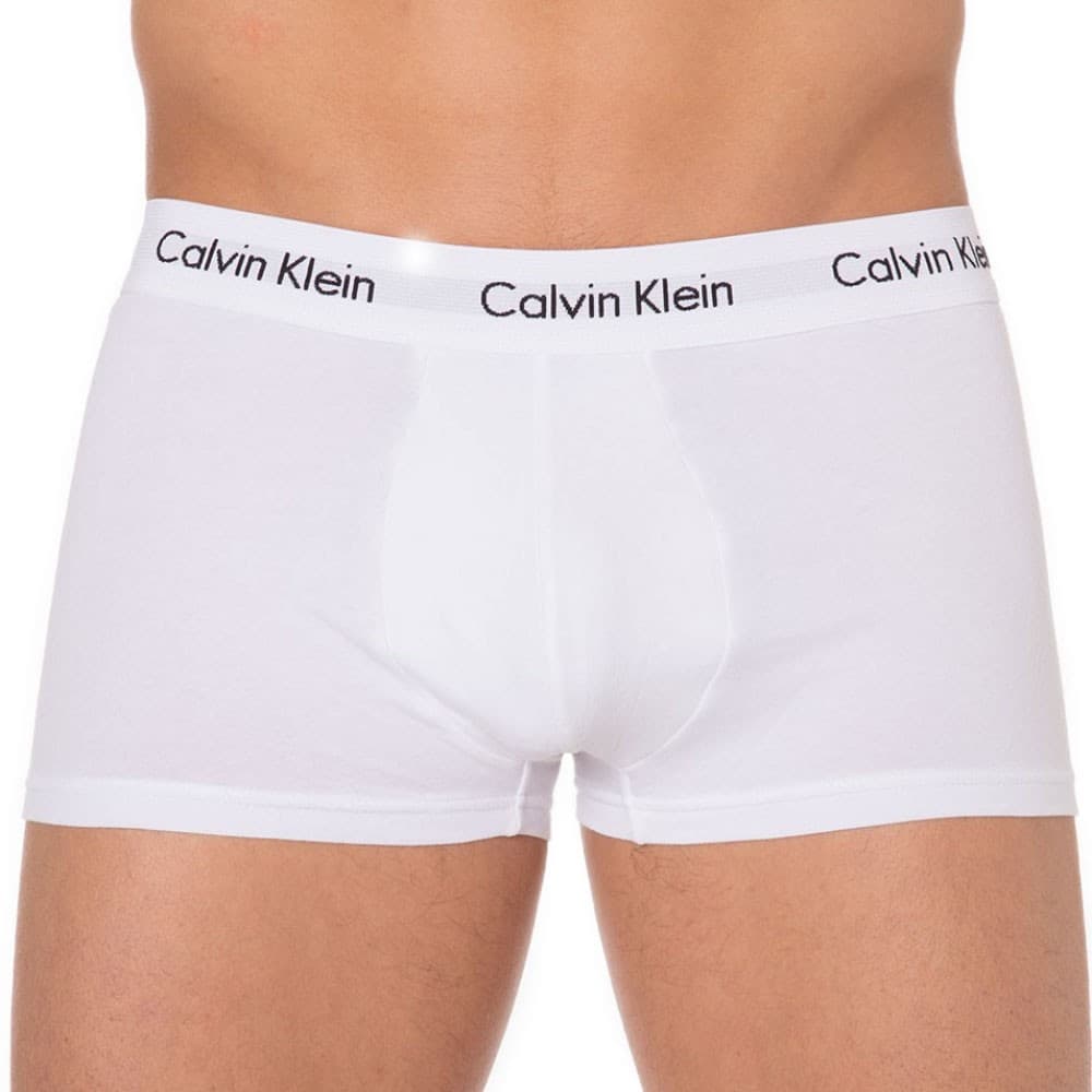 Calvin Klein Cotton Stretch 3 Pack Boxer Briefs White (NU2666-165