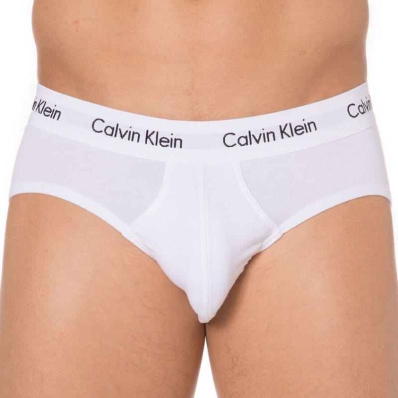 Calvin Klein 3-Pack Cotton Stretch Briefs - Black - White - Grey | INDERWEAR