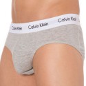 Calvin Klein 3-Pack Cotton Stretch Briefs - Black - White - Grey