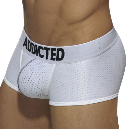 Lot de 3 Boxers Mesh Push Up Blanc - Marine - Noir Addicted