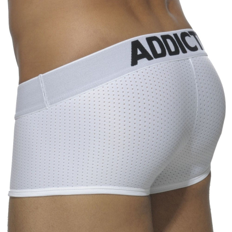 Addicted 3-Pack Push Up Mesh Boxers - White - Navy - Black