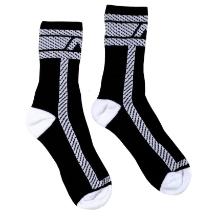 Chaussettes Fetish - Noir - Blanc AD Fetish