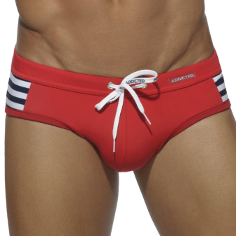 Slip de Bain Sailor Colored Rouge Addicted