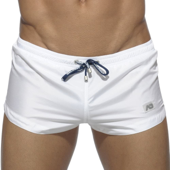 Short de Bain Mini Basic Blanc Addicted