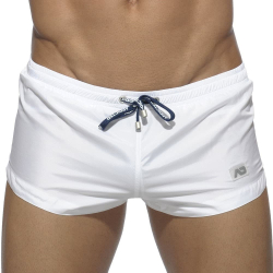 Short de Bain Mini Basic Blanc Addicted